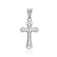 Серебряный крестик G00053-P/12
