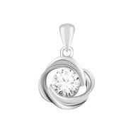 Серебряная подвеска с фианитом (SZDP02896)
