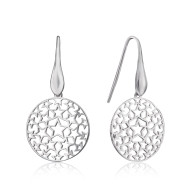 Серебряные серьги-подвески AA219_OR-E/12