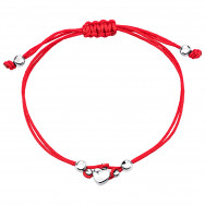 Браслет на нити Сердце (773Б.Rh)