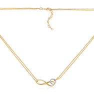 Серебряное колье CLT_12176-K/16