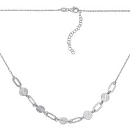 Серебряное колье CLT_12018-K/12