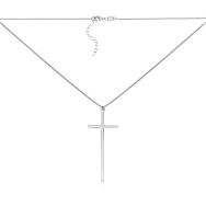 Серебряное кольє CLT_12093-K/12