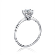 Серебряное кольцо с фианитом (SZDR16796-R/12/1)