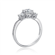 Серебряное кольцо с фианитами (SZDR00233-R/12/1)