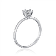 Серебряное кольцо с фианитом (SZDR16731-R/12/1)