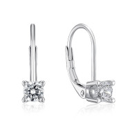Серебряные серьги с фианитами (SZDE08415-E/12/1)
