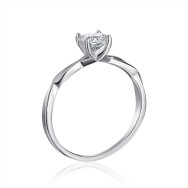 Серебряное кольцо с фианитом (SZDR16843-R/12/1)