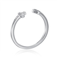 Серебряное кольцо с фианитом (SZDR10417-R/12/1)