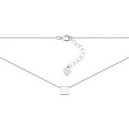 Серебряное колье (EN03324)