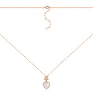 Серебряное колье HJN-1739-ROSE-K/17/1090