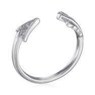 Фаланговое серебряное кольцо с фианитами HJR-996-7-S-R/12/1