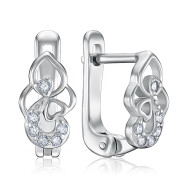 Серебряные серьги ISA0302-E/12/1