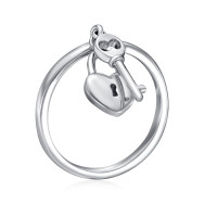 Серебряное кольцо ISA0511-R/12