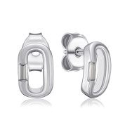 Серебряные серьги с фианитом JB03074-E/12/1