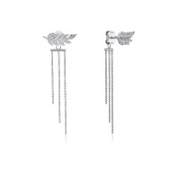 Серебряные серьги с фианитами JB04058-E/12/1