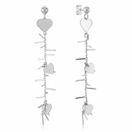 Серебряные серьги (KCV53_OR-E/12)