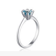 Серебряное кольцо с топазом KRS_613-TOP-R/12/5823