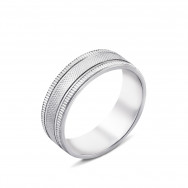 Обручальное кольцо с алмазной гранью (ОС-5505)
