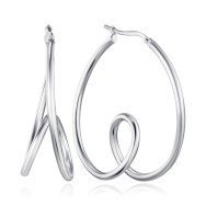 Серебряные серьги OF036-0005-E/12