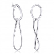 Серебряные серьги (OFAXD000090-E/12)