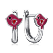 Серебряные серьги с эмалью PB05616-E/12/21111