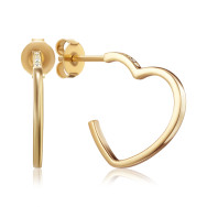 Серебряные серьги с фианитами PDE01788-E/20/1