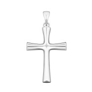 Серебряный крестик (PE1657)