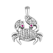 Серебряная подвеска с фианитами (PE2303001)