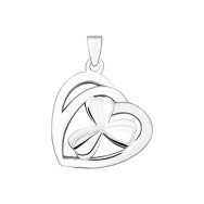 Серебряная подвеска Сердце (PE41153)