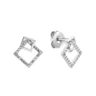 Серебряные пусеты (PB18801)