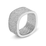 Серебряное кольцо с фианитами (R37865-Y)