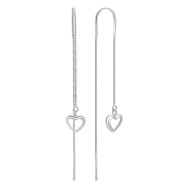 Серебряные серьги-протяжки (SE00336)