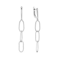 Серебряные серьги-подвески (SE00778)