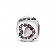 Серебряная бусина шарм (2A01160)