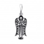 Серебряная подвеска Ангел хранитель (84646*)