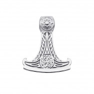 Серебряная подвеска-оберег «Секира Перуна» (35041/12/1)