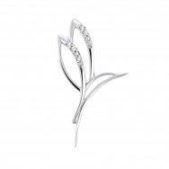 Серебряная подвеска с фианитами (3876р-CZ)