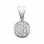 Серебряная подвеска с фианитами (GP0763)