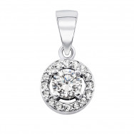 Серебряная подвеска с фианитами (PSS0279p-8)