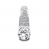 Серебряная подвеска с фианитами (PSS1059P)