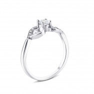 Серебряное кольцо с фианитами (SD15686)