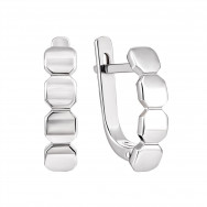 Серебряные серьги (82707)