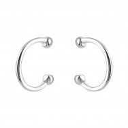 Серебряные серьги-каффы (ВС-178р)