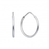 Серебряные серьги-конго (с20811/1)