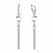 Серебряные серьги-подвески (2E17151)