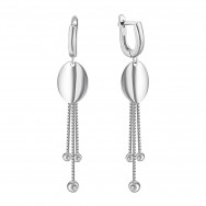 Серебряные серьги-подвески (2E23752)