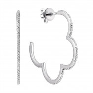 Серебряные серьги (СП731(зв)с)