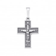 Серебряный крестик. Распятие Христа (3126.2 ч)