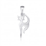 Серебряная подвеска без вставки. (35307/12/1)